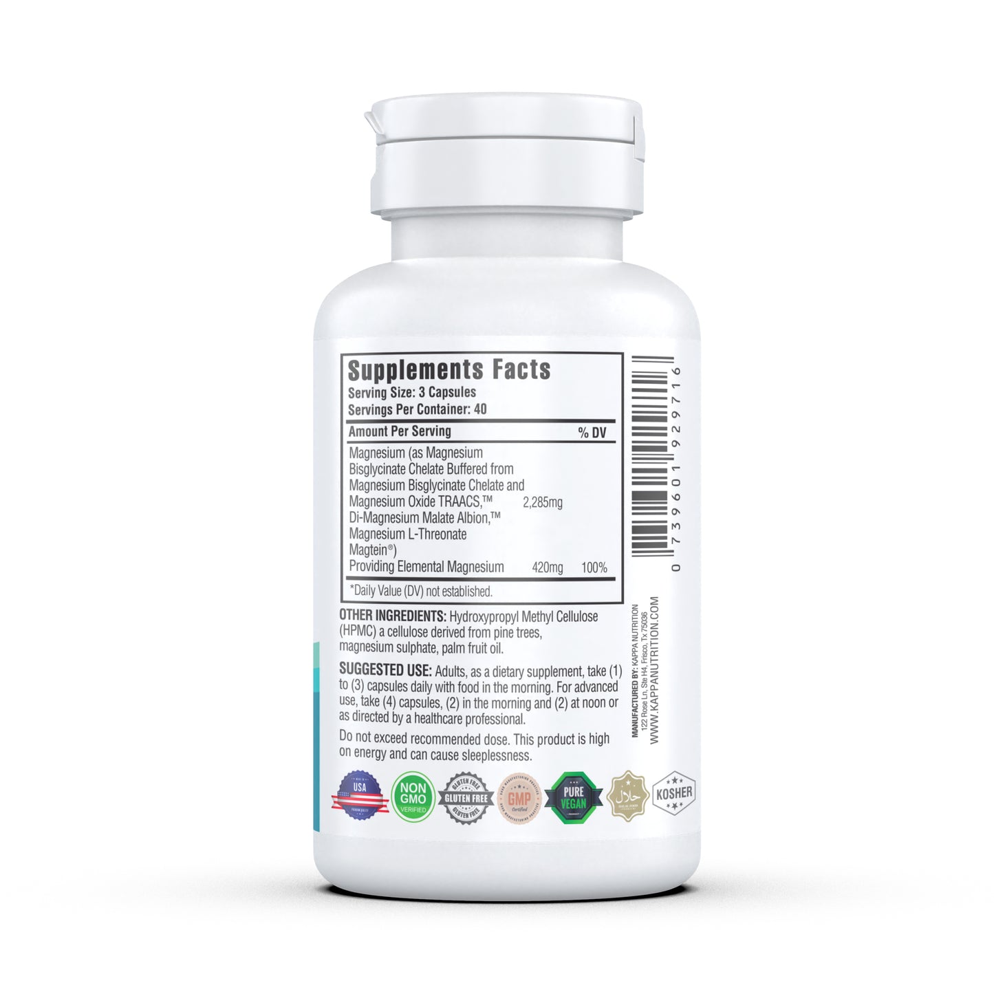 Cloruro De Magnesio Con Colageno + Vitamina D3