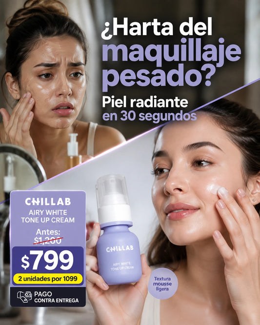 Chillab Airy White Tone Up Cream SPF 40 PA+++ 1 + Chillab Airy White Tone Up Cream SPF 40 PA+++ 2