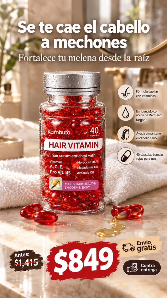 Kambuta Hair Vitamin 40 cápsulas