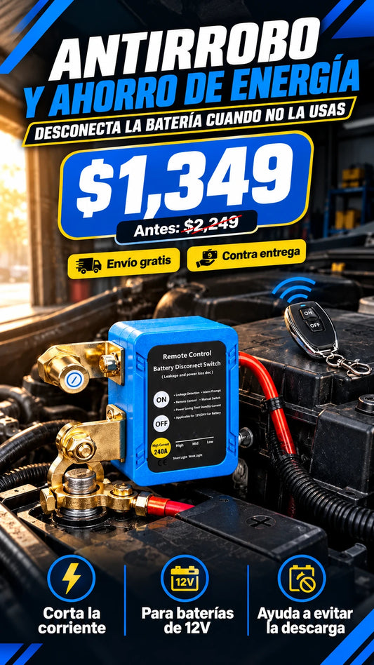 PowerLock™- Antirrobo y ahorro de batería en un solo dispositivo