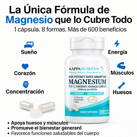 Cloruro De Magnesio Con Colageno + Vitamina D3