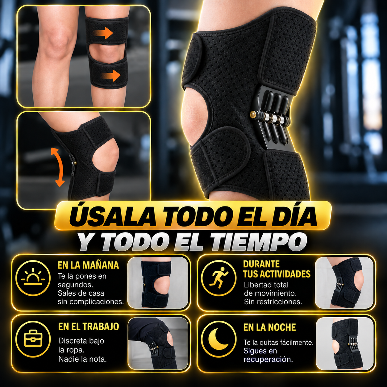 ¿DOLOR, TENSIÓN O ARTROSIS EN TUS RODILLAS?