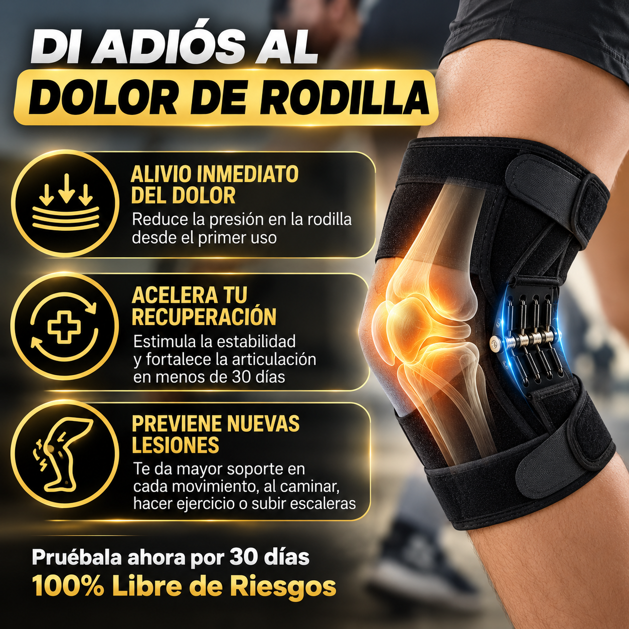 ¿DOLOR, TENSIÓN O ARTROSIS EN TUS RODILLAS?