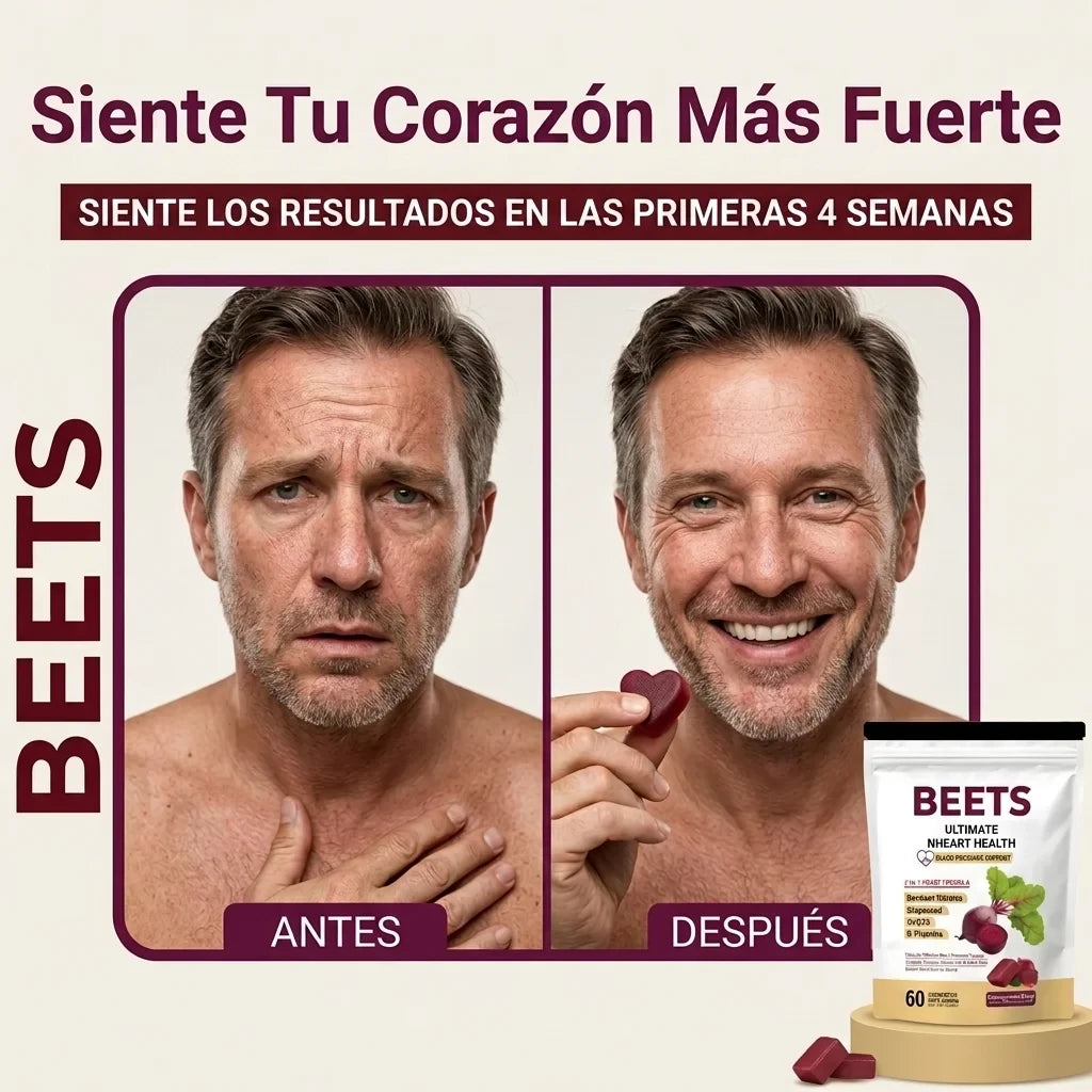 Suplemento Total Beets Mejora Circulación