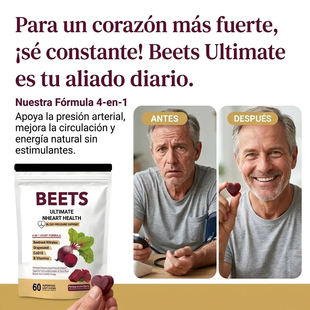 Suplemento Total Beets Mejora Circulación