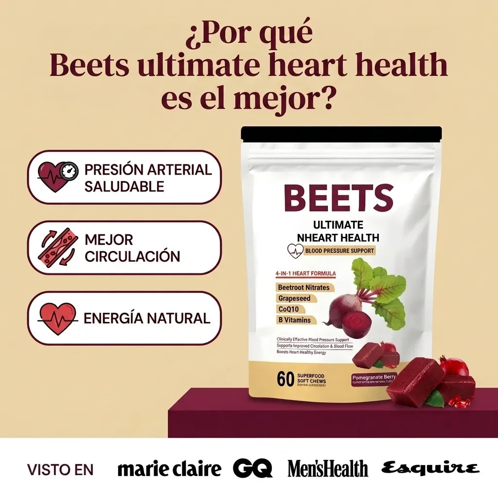 Suplemento Total Beets Mejora Circulación