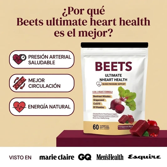 Suplemento Total Beets Mejora Circulación